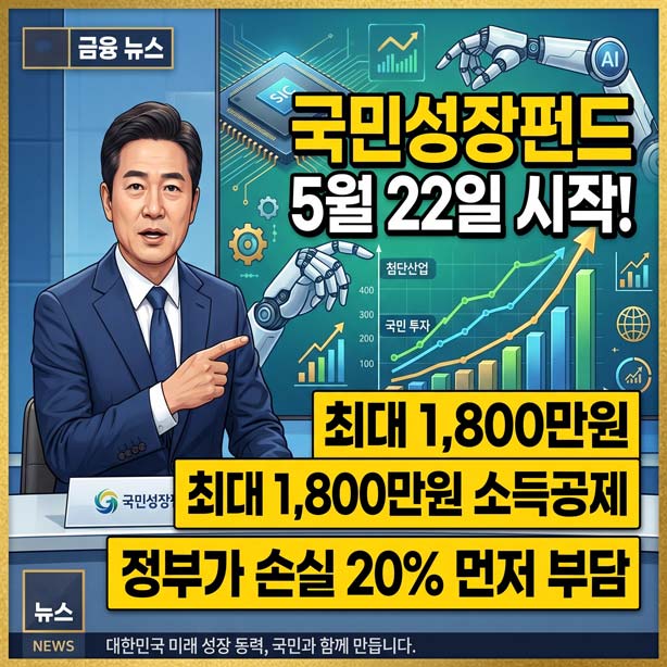 국민성장펀드 신청방법 총정리|2026 국민참여형 펀드 일정·세제혜택·가입조건 한눈에 보기 2 국민성장펀드 신청방법 총정리|2026 국민참여형 펀드 일정·세제혜택·가입조건 한눈에 보기